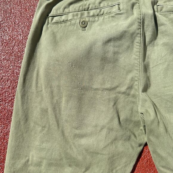 Marc O’ Polo STIG SHAPED FIT LEG REGULAR LENGTH WELT POCKETS - Chinos oliv 32x30 - Picture 6 of 9